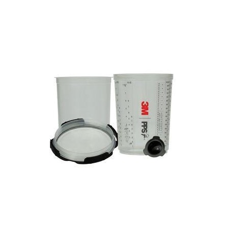 3M PPSTM  2.0 Spray Cup System Kit, Large 28 fl oz, 850 mL, 200u Micron Filter 7100297030